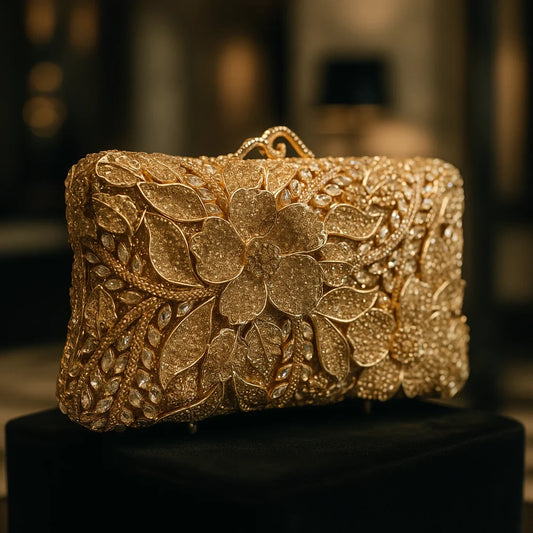 Tangled Couture™️ Golden Clutch